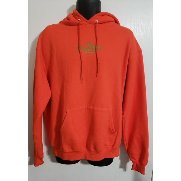 Orange Champion The Smokers Club Smoking Hoodie "World Wide Rollers" Large - Picture 2 of 12